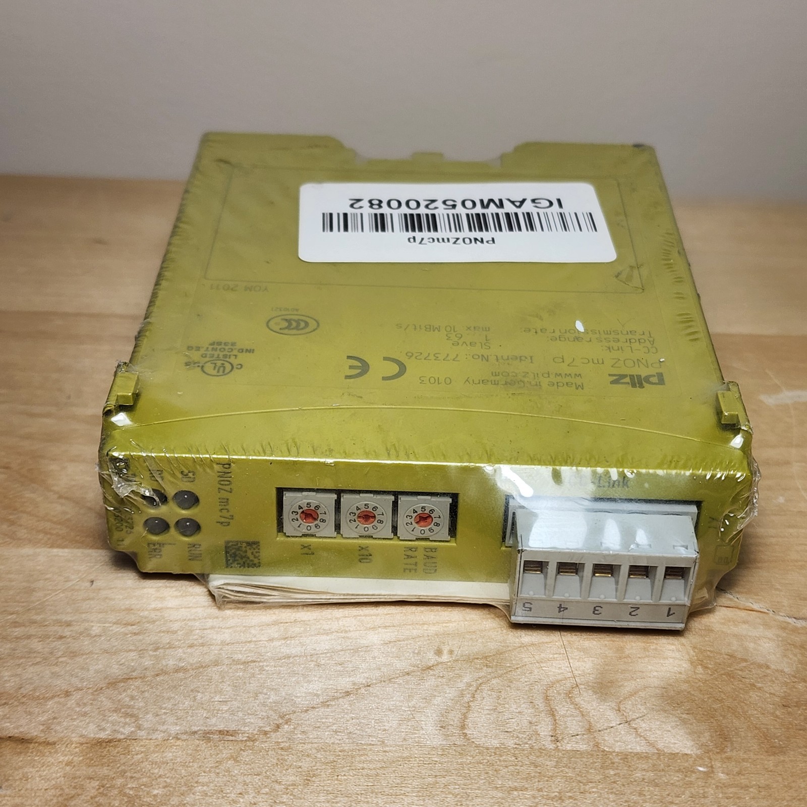 Pilz 773726 PNOZ mc7p CC-Link Safety Relay Controller Fieldbus Module