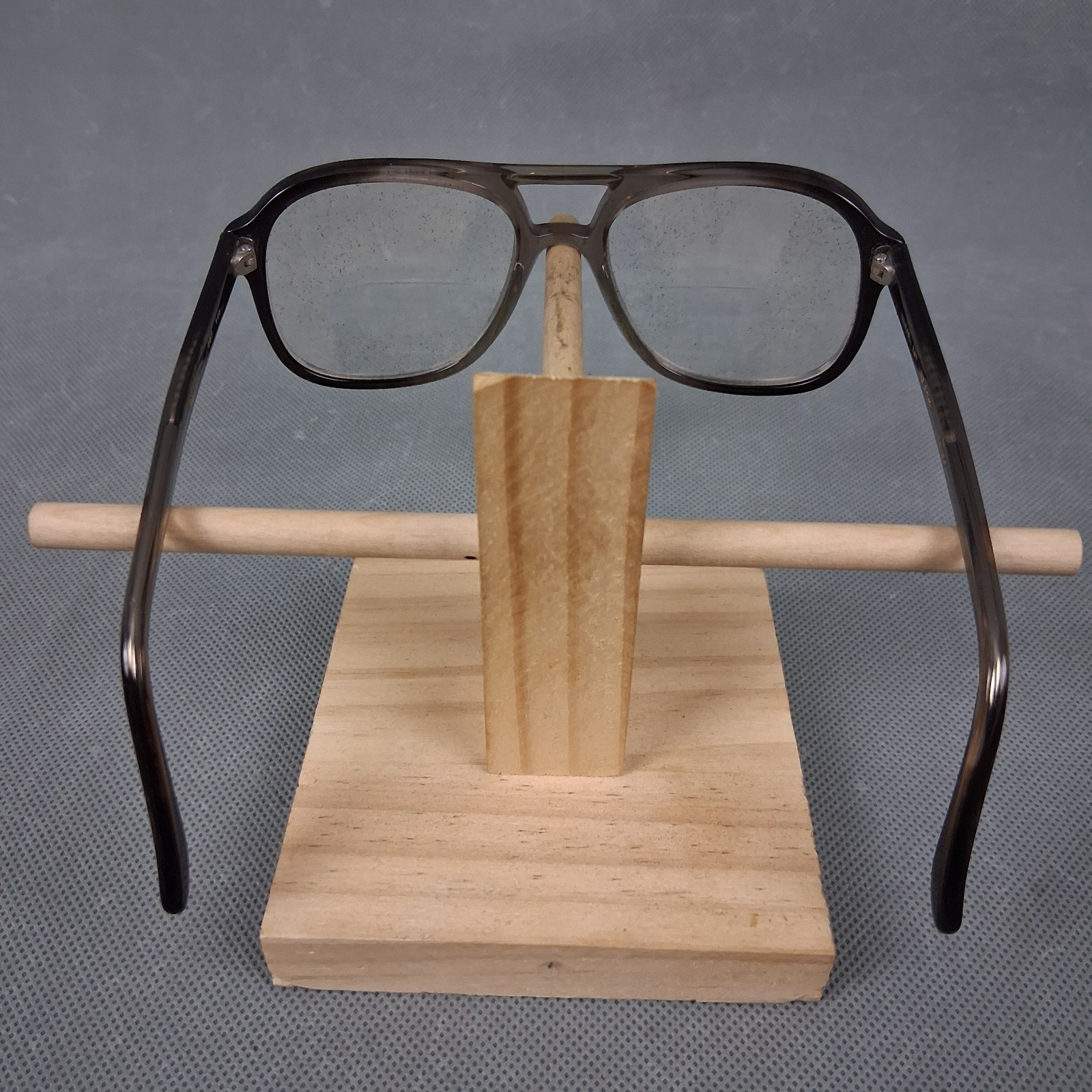 Vintage American Optical Z87 EC 100 Eyeglasses Frame 55 18 145mm Gray AO Safety