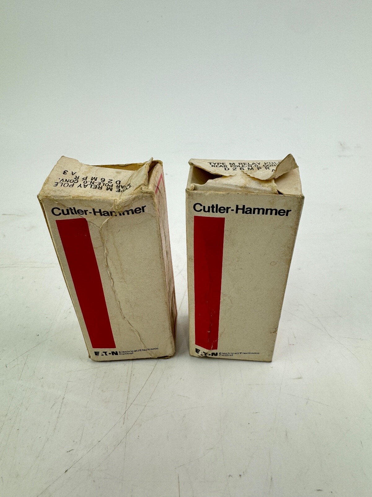 EATON TYPE M RELAY POLE REAR POLE D26MPR SER.A3 *LOT OF 2*