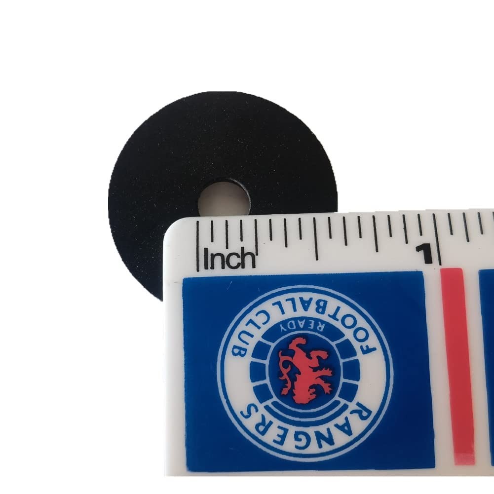 Heavy Duty Rubber Washers (25 Pcs) – Abrasion Resistant,1 OD x 1/4 ID x 1/8 Inch
