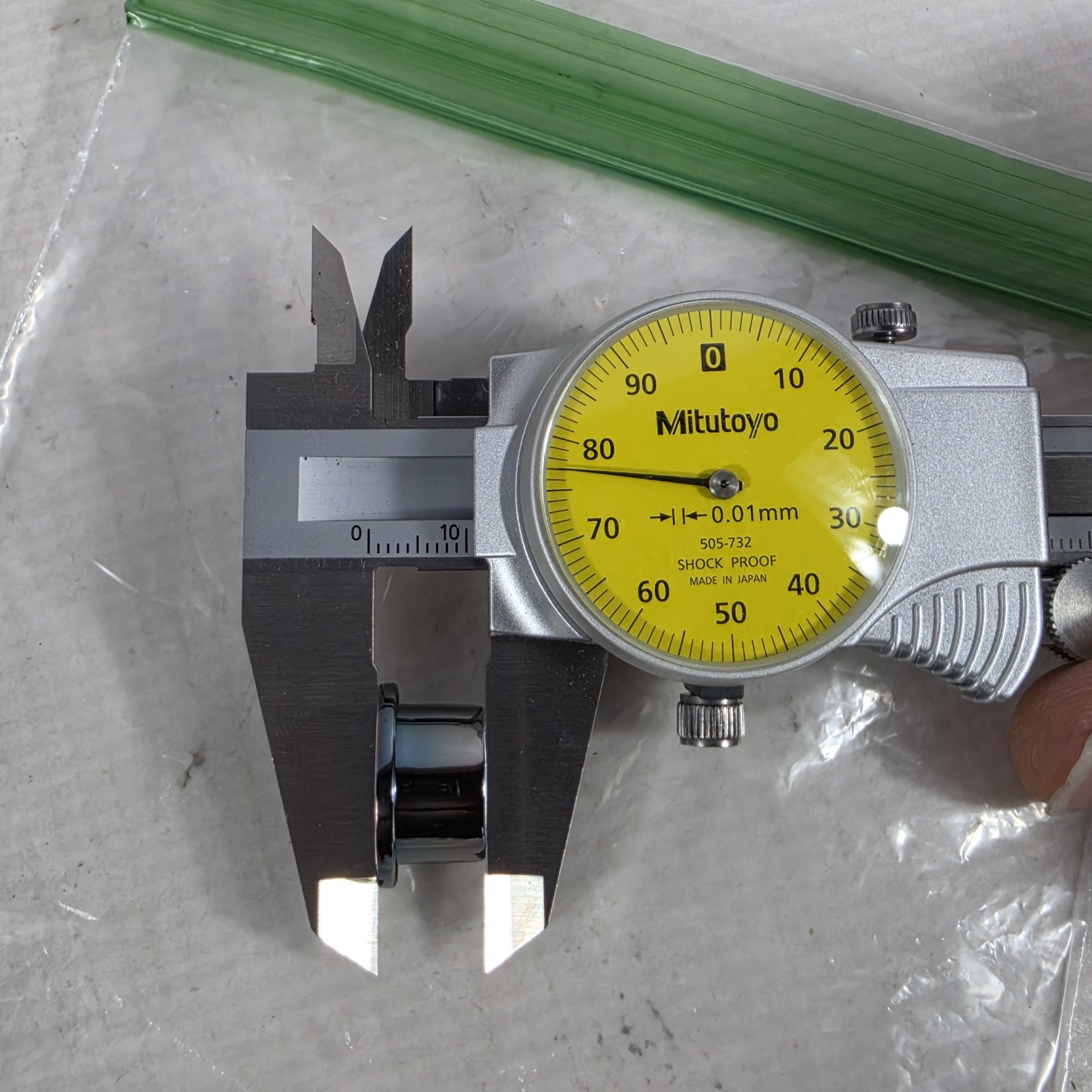 Detector Grade High Purity Germanium Crystal HPGe (LOT OF 5) EG&G Kevex 0.7073Kg