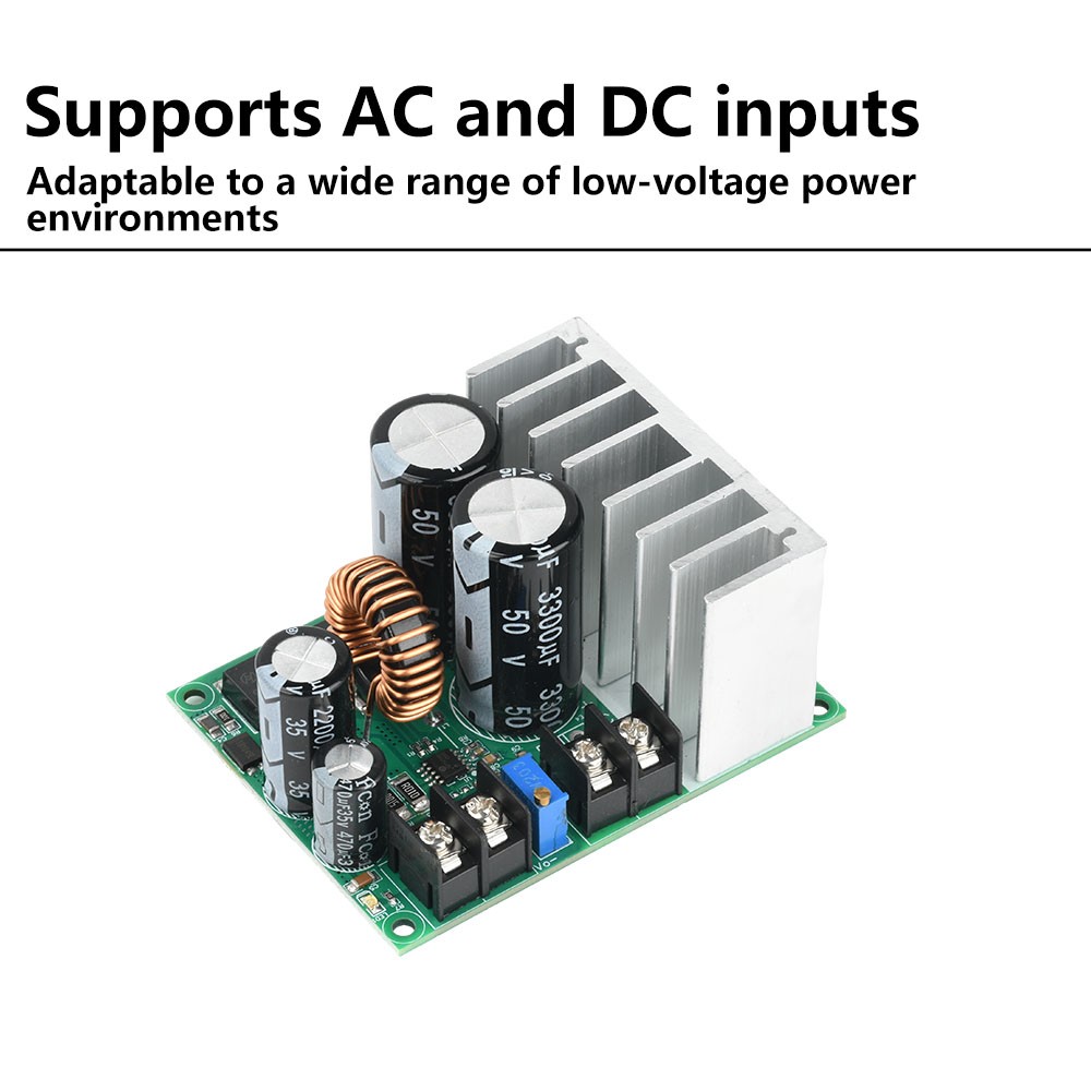 AC 5-25V/DC 8-38V To DC 3.3-32V Buck Power Module Adjustable Voltage Regulator