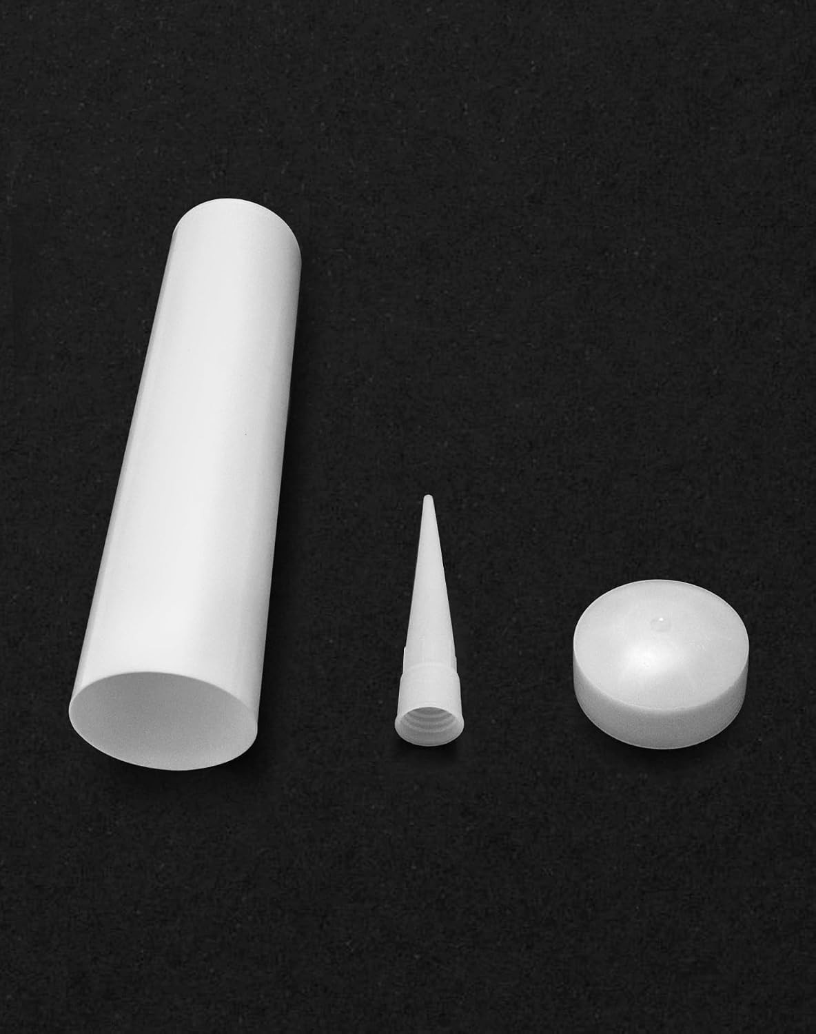 Empty Caulk Tube, 20 Pack 10 Oz. Empty Plastic Caulking Cartridge