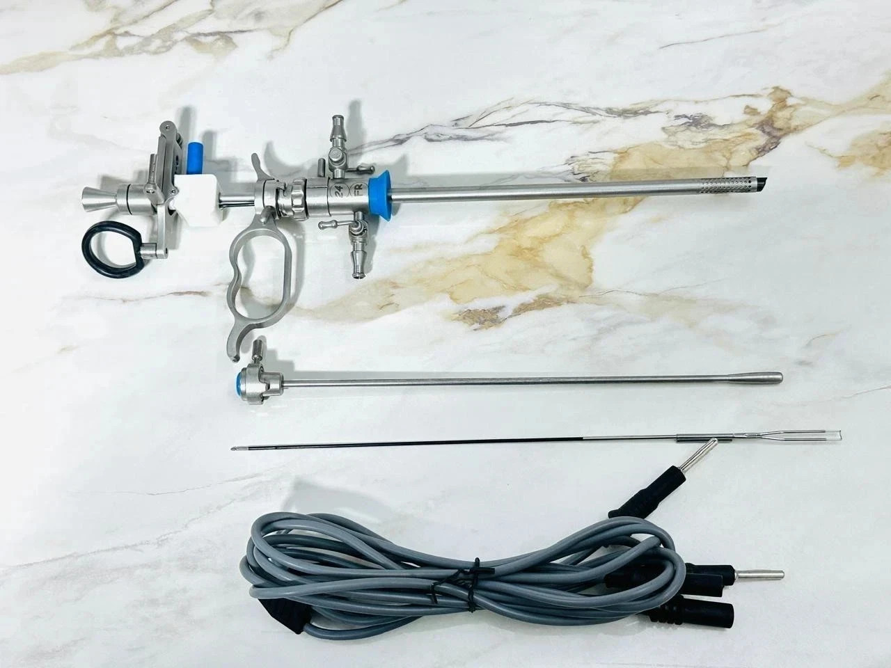 Hysteroscopy TURP Working Element Bipolar Passive Set 22FR for 2.9mm Scope