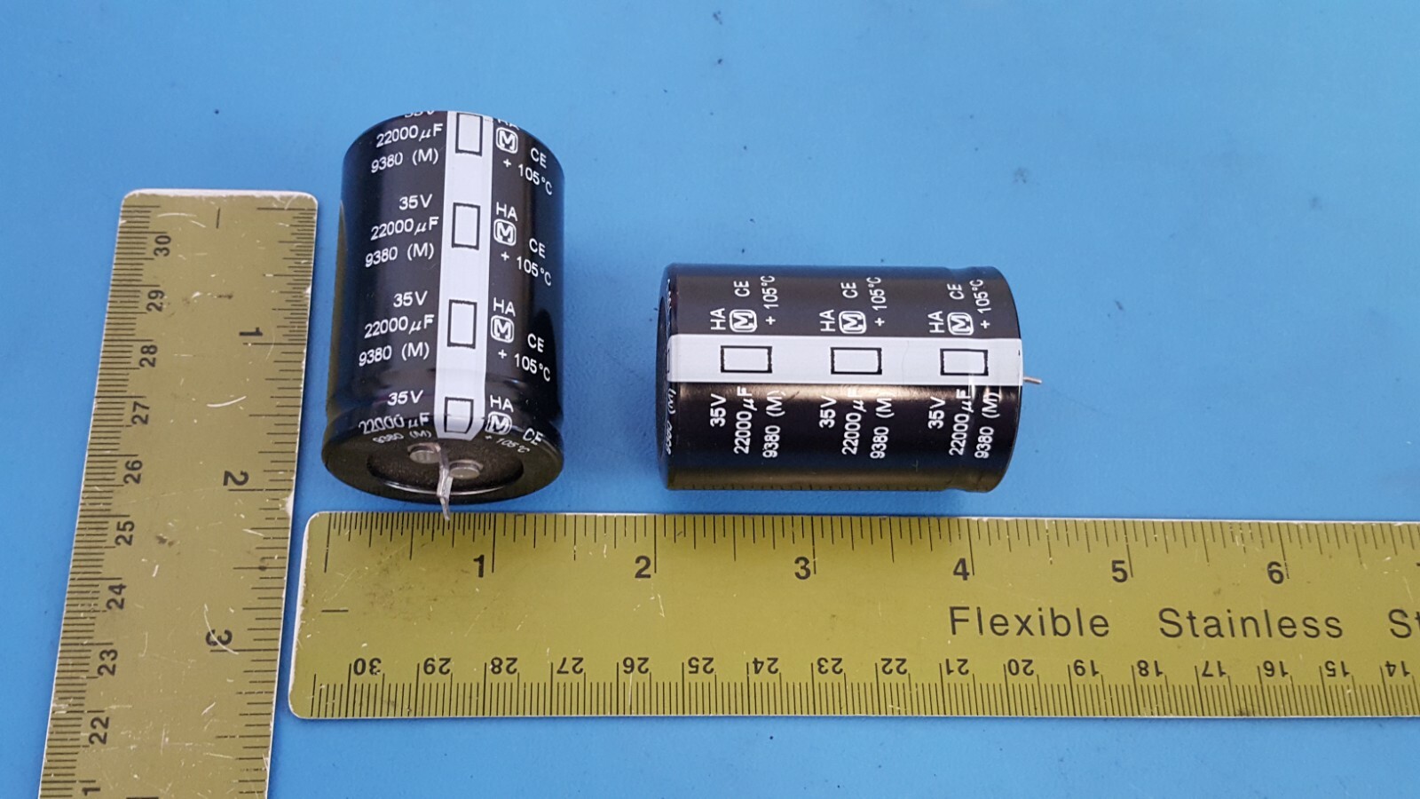 (2 PCS) CAPACITOR, PANASONIC, 22000UF, 35V, 35X52mm, ECOS1VA223EA, 20%