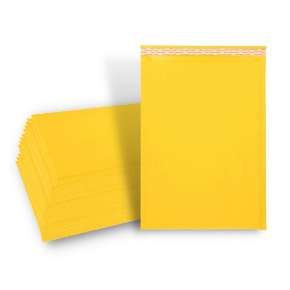 Kraft Bubble Mailers Shipping Mailing Padded Bags Envelopes Self-Seal All Sizes