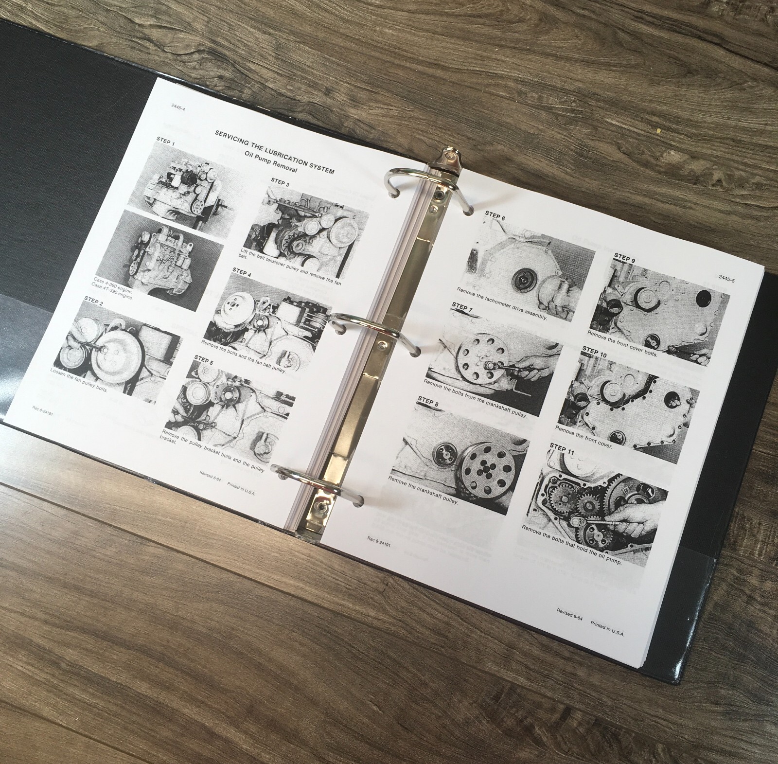 Case 1840 Uni-Loader Skid Steer Service Manual Parts Catalog Shop Book Set Tech