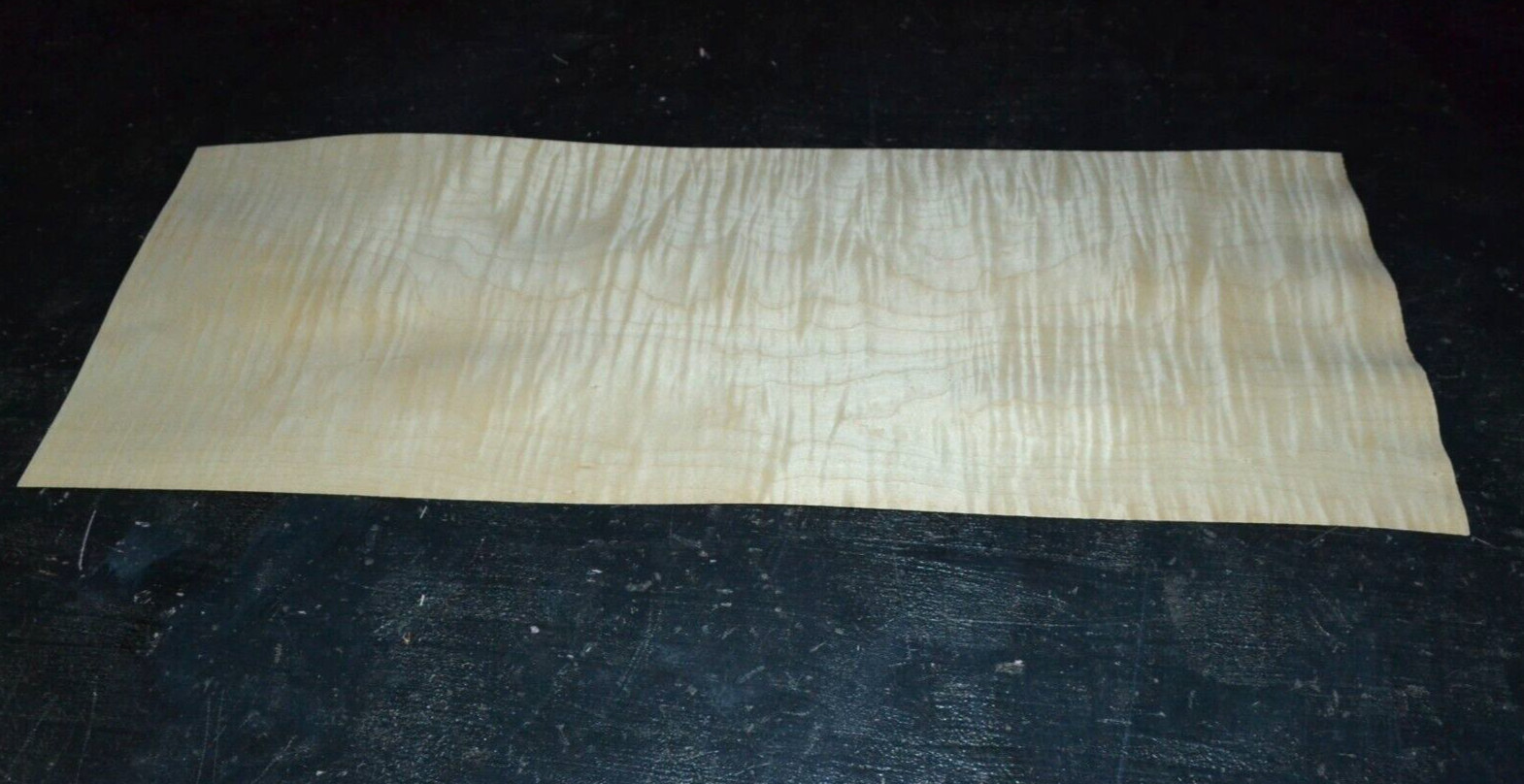 Flame Maple Raw Wood Veneer Sheet 11.5 x 32 inches 1/42nd 4670-23