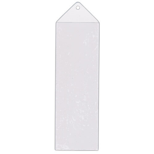 StoreSMART 10 Bookmark Clear Plastic Covers w/ Tassel Hole – BMKCRFT2-10