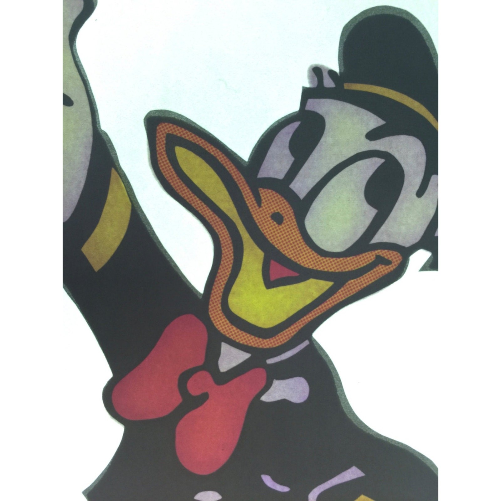 Donald Duck Vintage Iron On Heat Transfer