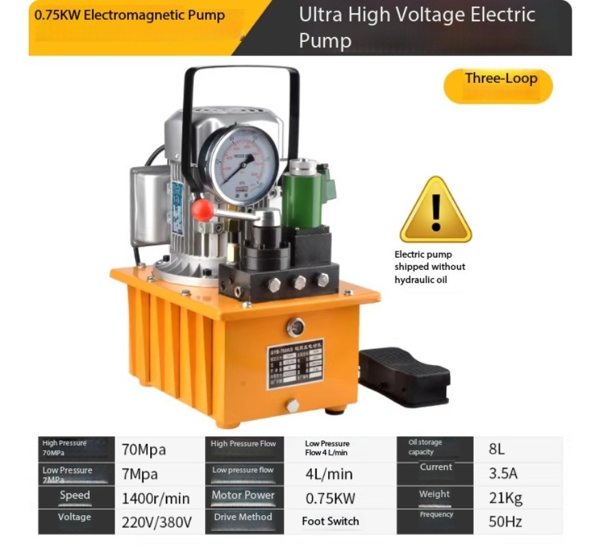GYB-700A Solenoid Valve Pump Station Single/Dual Circuit Hydraulic Oil Pump