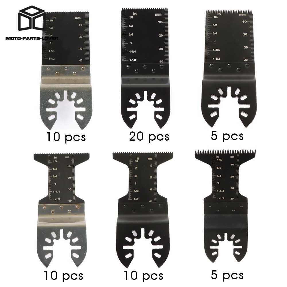 Oscillating Tool Blades For Metal Wood Plastic Multitool Blades 60 Pack US