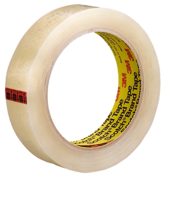 3M (600-1″x72yd) Light Duty Packaging Tape 600 Clear High Clarity, 1 in x 72 yd