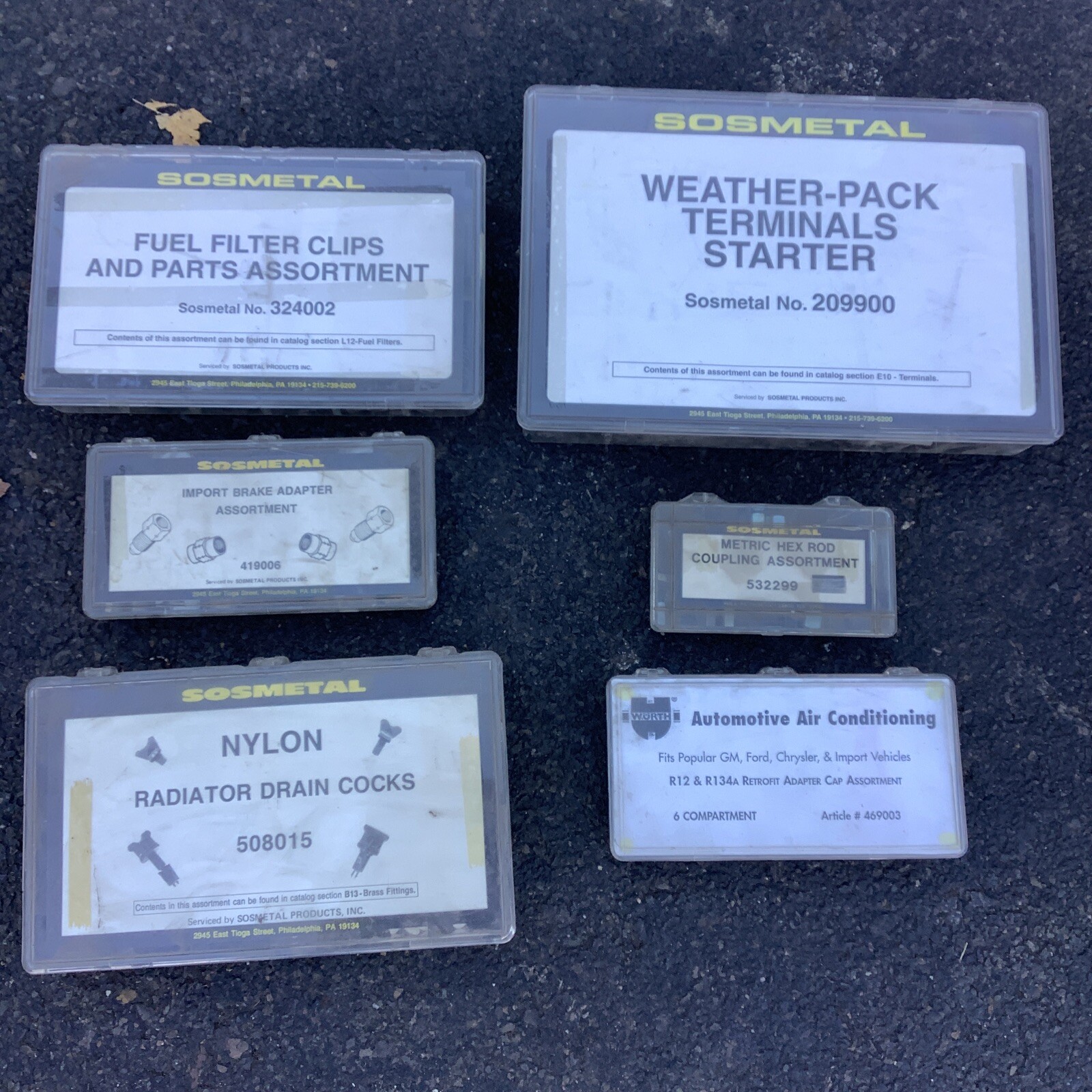 Sosmetal Products Inc. Assortment 209900, 324002, 508015 Etc Audi VW BMW