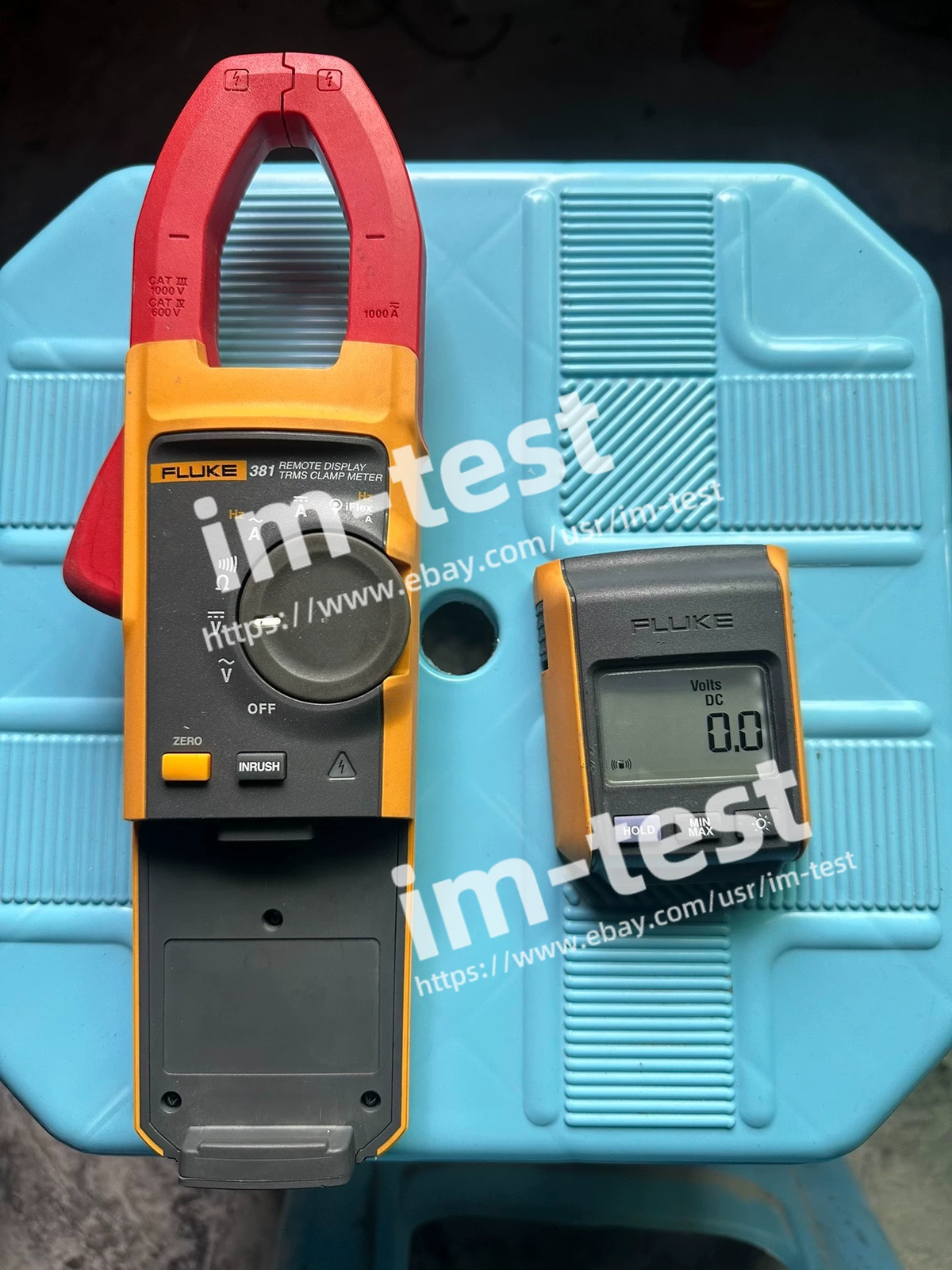 1PC USED Fluke 381 Remote Display True RMS AC/DC Clamp Meter#im#im#im#im~