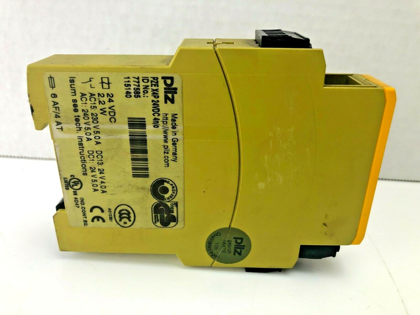 Pilz PZE X4P 24VDC Safety Relay – 777585