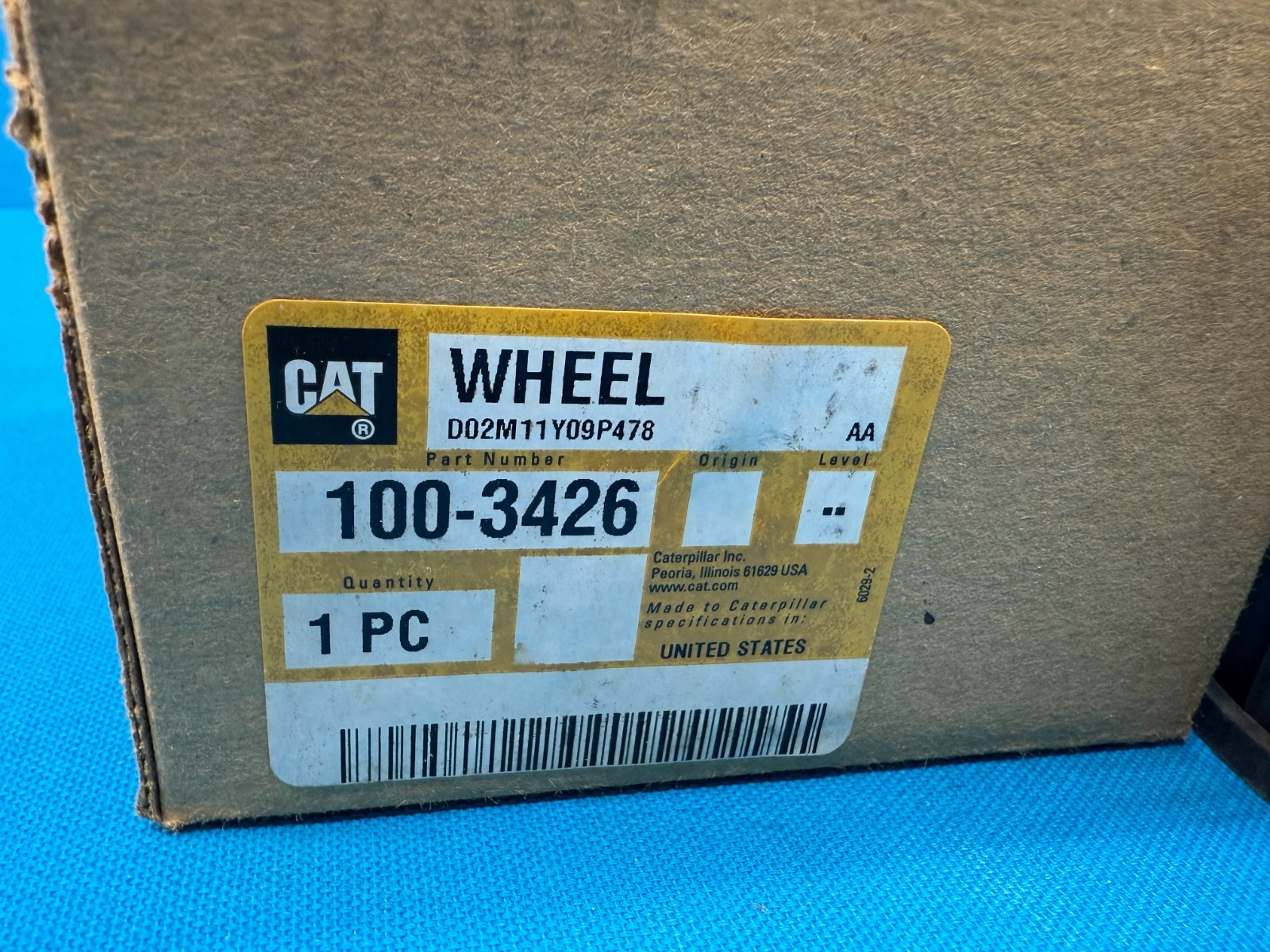 CAT 100-3426 HVAC Blower Wheel For Backhoe Loader / Excavator / Wheel Loader