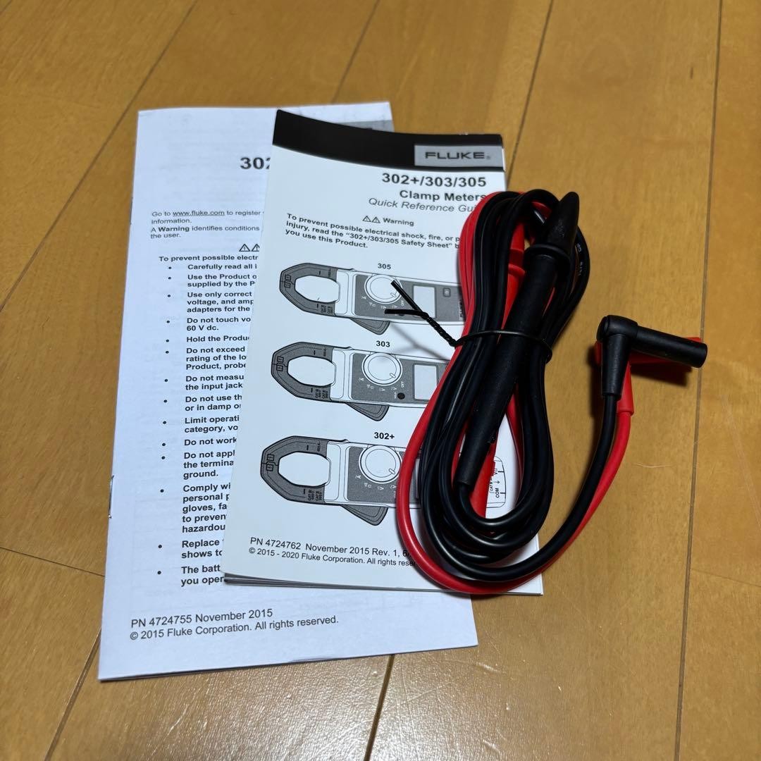 Fluke 302+ AC400A Clamp Meter Tester AC/DC Volt Amp Multimeter Average value