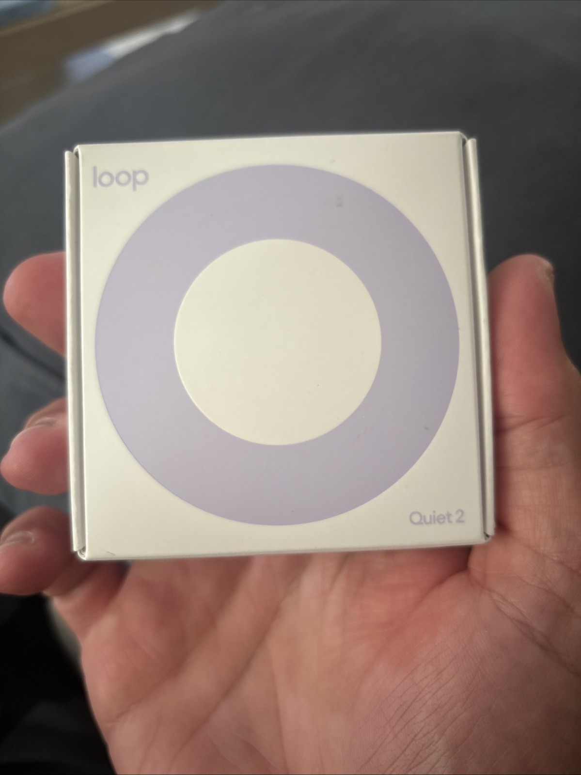 Loop Quiet 2 Ear Plugs 24dB SNR Reusable Sleep Focus Travel w/ Case Violet