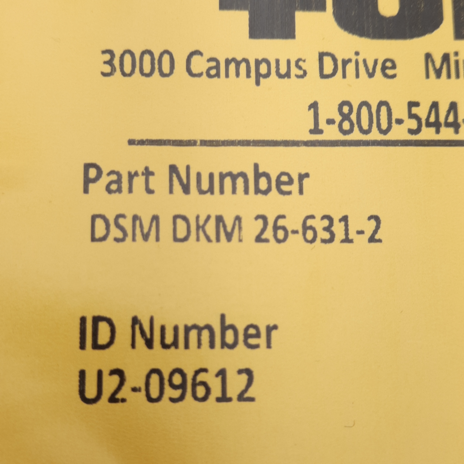 Turck DSM DKM 26-631-2 Actuator & Sensor Cordset M27 26-Pin Multifast 150V 3A 2m