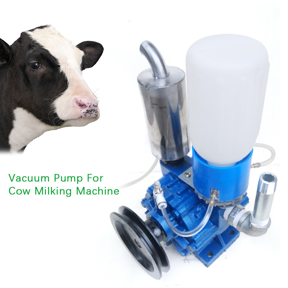 Vacuum Pump Electric Milking Machine 250L/min Sheep Milker Tank Barrel USA.