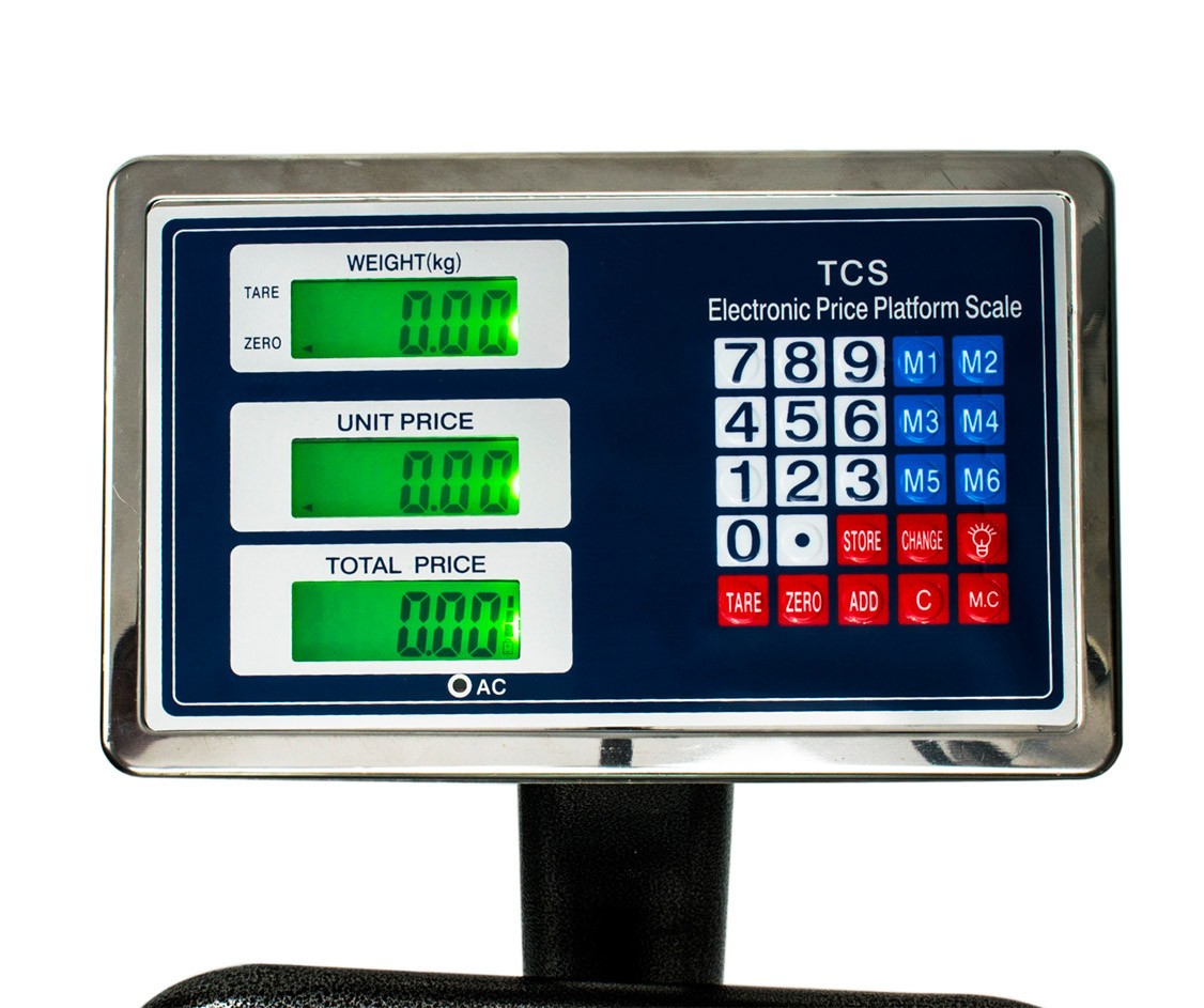 Platform Scales Potato Scales 150 kg Digital Parcel Scales Warehouse Market Scales LCD