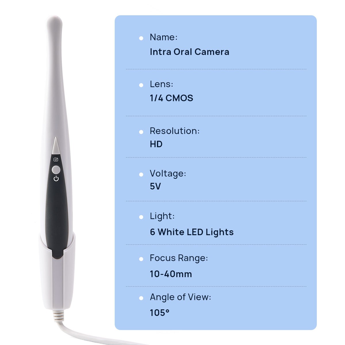 Dental Intraoral Camera USB Digital Imaging Intra Oral Endoscope CF-686A