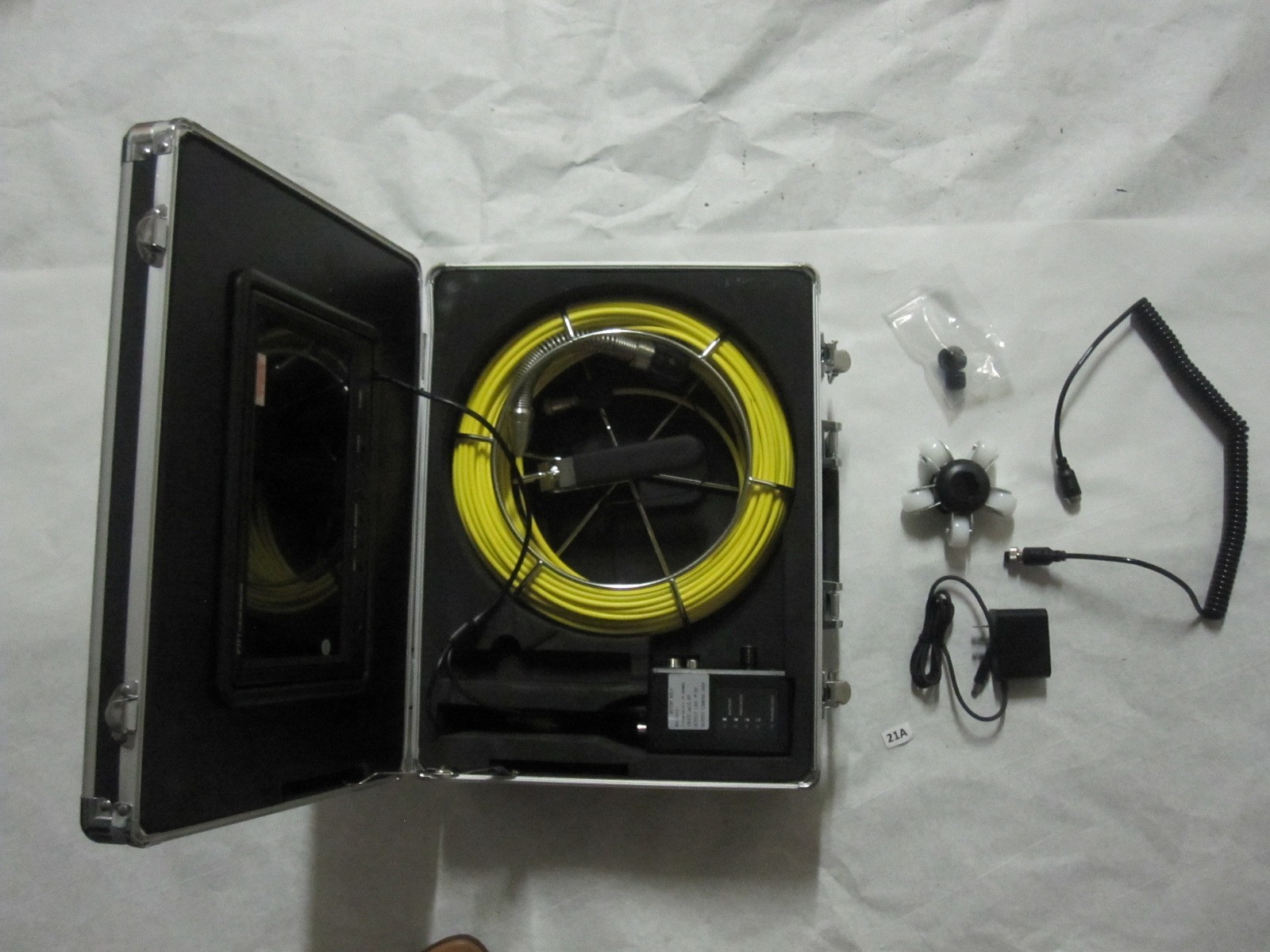 VEVOR Sewer Camera Pipe Inspection Monitor Kit 9 Inch HD Screen DVR 165FT