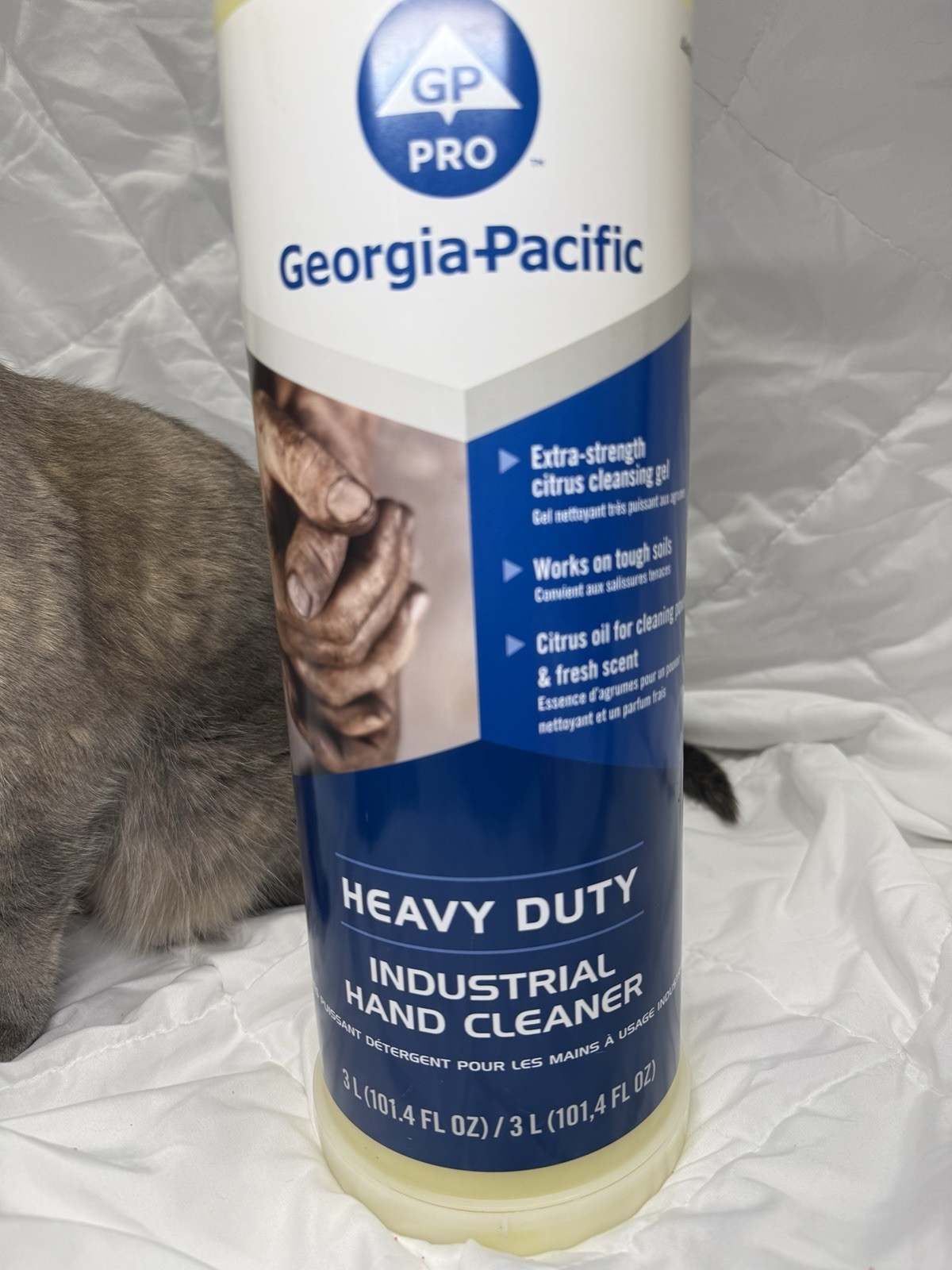 Georgia-Pacific Heavy Duty Industrial Hand Cleaner Citrus 3 L (101.4 fl oz)