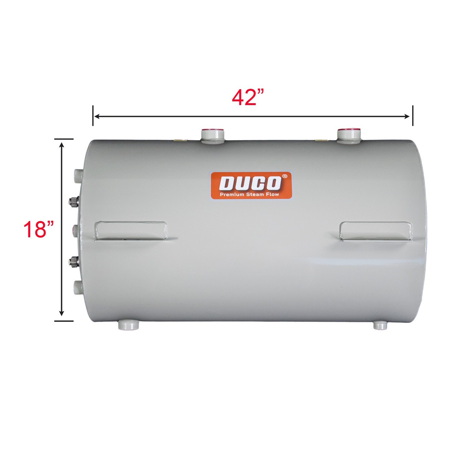 46 GALLON STAINLESS STEEL BOILER CONDENSATE RETURN TANK COMPLETE SET, 18″x42″