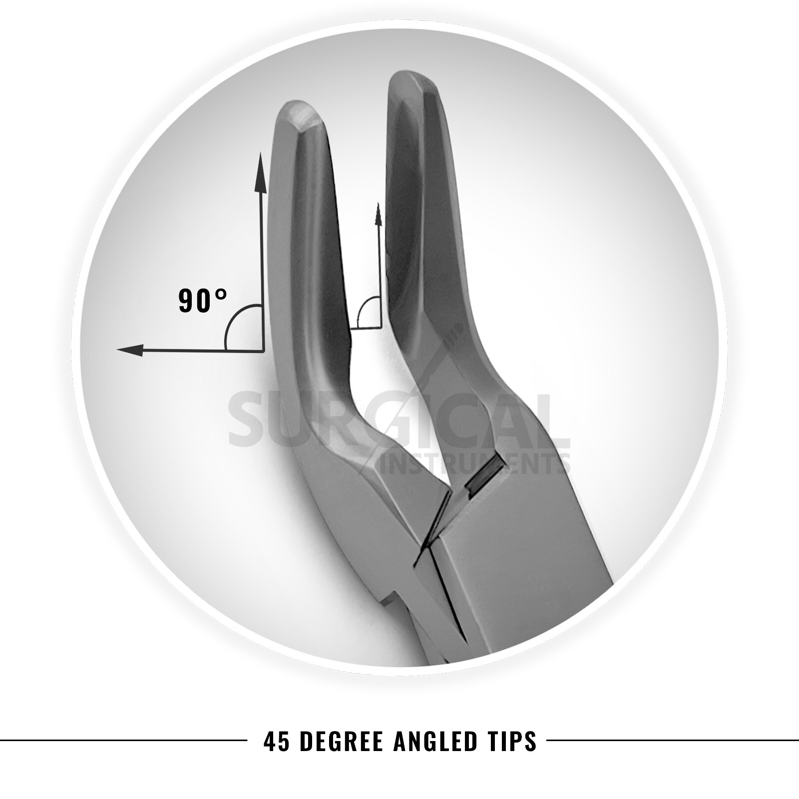 Blumenthal Bone Rongeur 90 Degree 6″ Surgical Dental Instruments German Grade