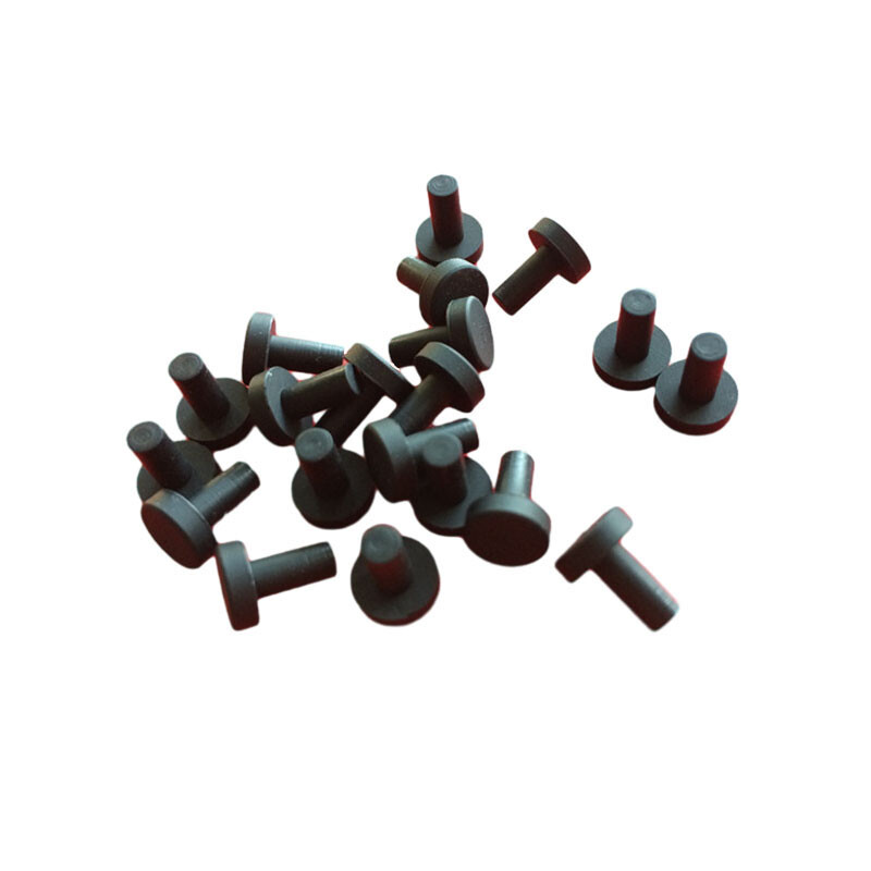 Round Solid Silicone Rubber Seal Hole Plugs Blanking End Caps Seal 3-14mm Black