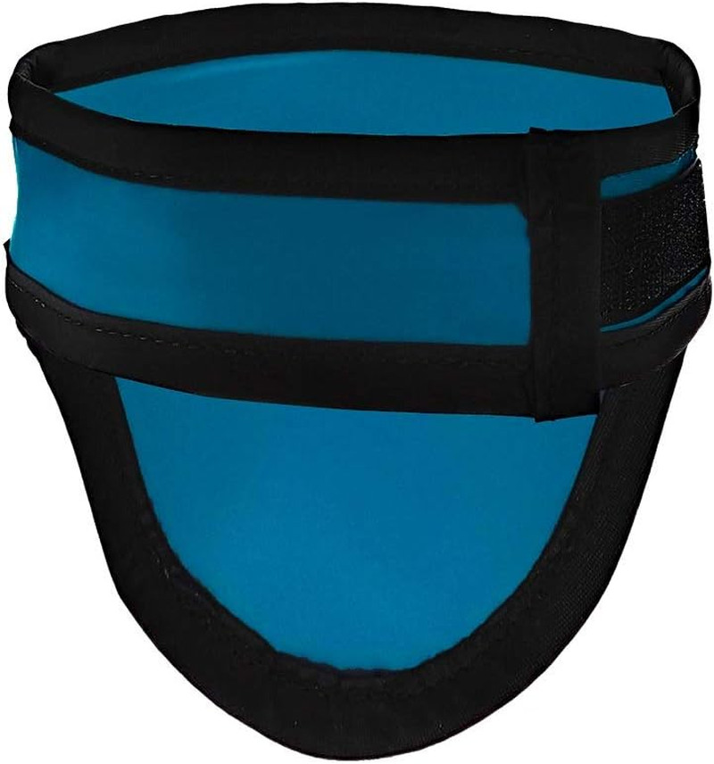 Thyroid Shield/Collar with PVC Easy Clean Color Cyan .50Mm PB Light Weight Radia