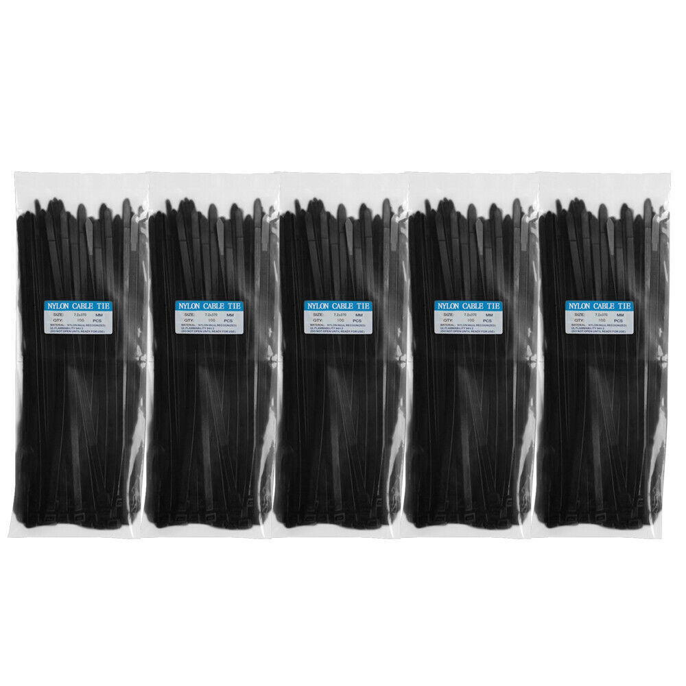 14.5″ 120lbs Self-Locking Zip Ties Cable Nylon Zip Tie for Outdoor Home Office