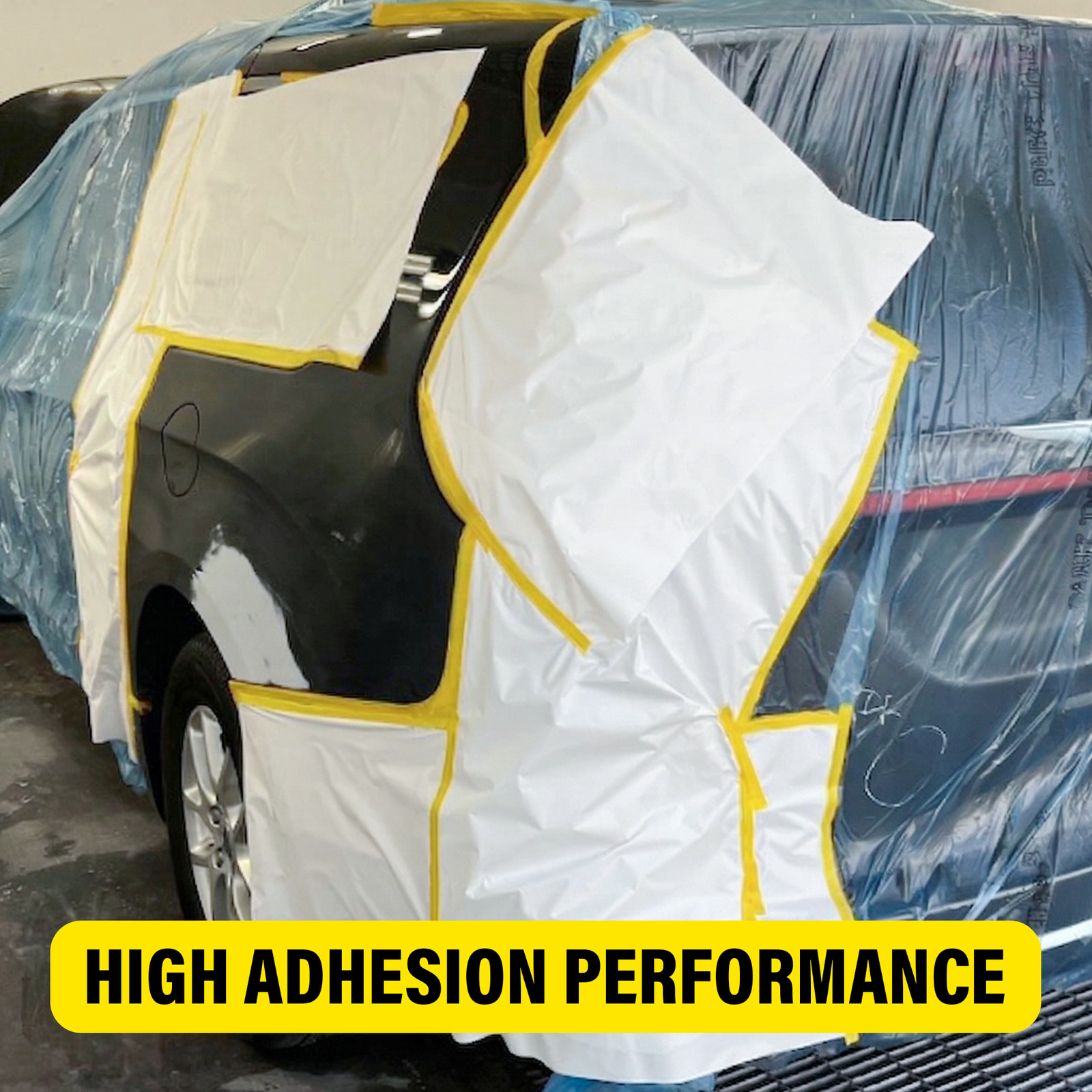 Automotive Masking Tape Yellow Painters Tape for Car Painting(0.75in-12rolls)