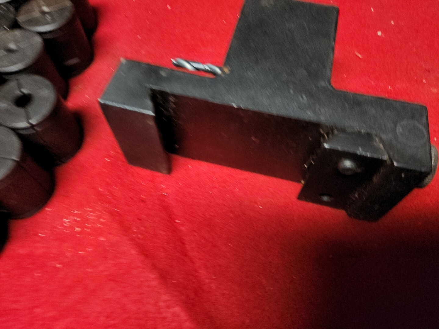 HARDINGE CONQUEST GT HG-6 ROUND SHANK 1″ HOLDER WITH 50 MARCELLUS BUSHINGS