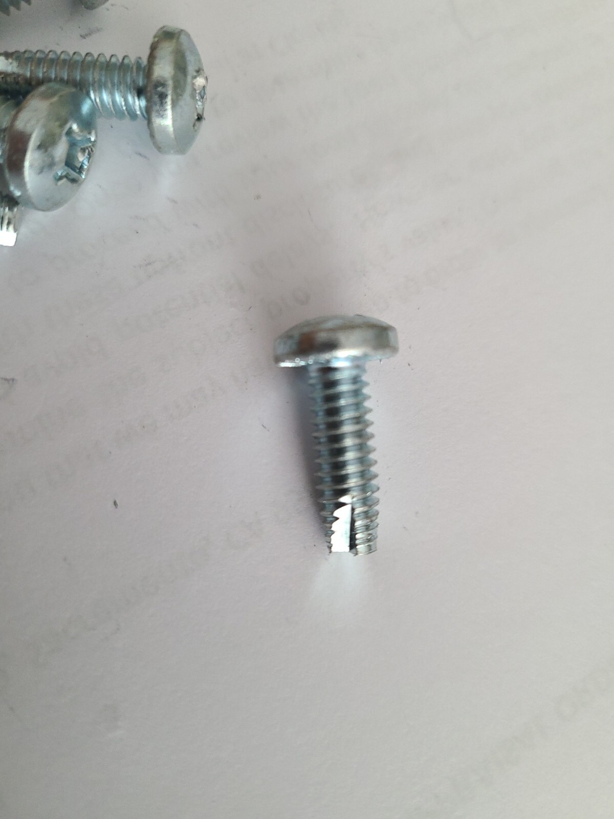 Lot 1/4-20 X 3/4″ Pan Phillips Thread Cutting Screws Type 23 1 lb 12 ounces!