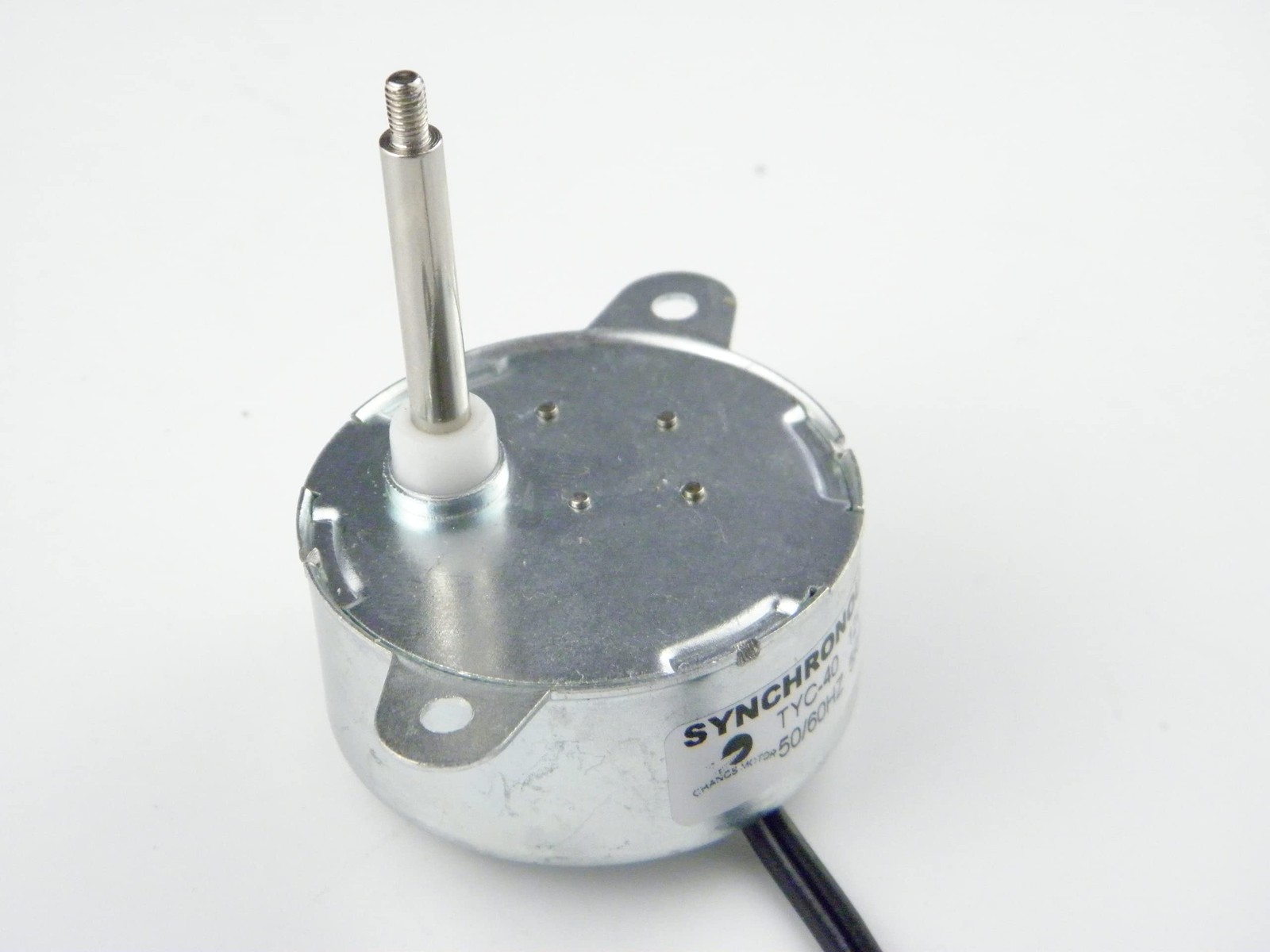 Tyc40 Ac 12v Fiber Optic Color Wheel Motor Cw/ccw 35mm Shaft Synchronous Motor T