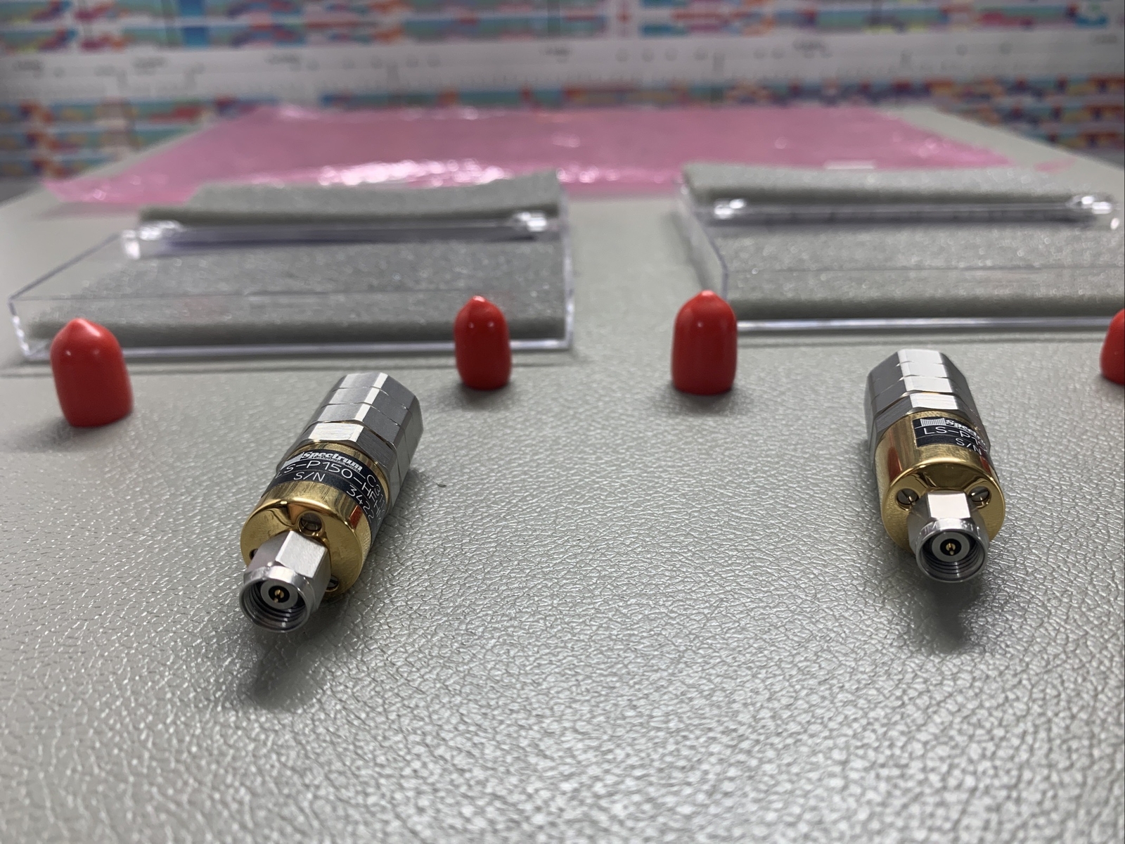Spectrum LS-0150-HFHM Phase Adjustable Adapters DC to 50.0 GHz, 2.4mm connectors