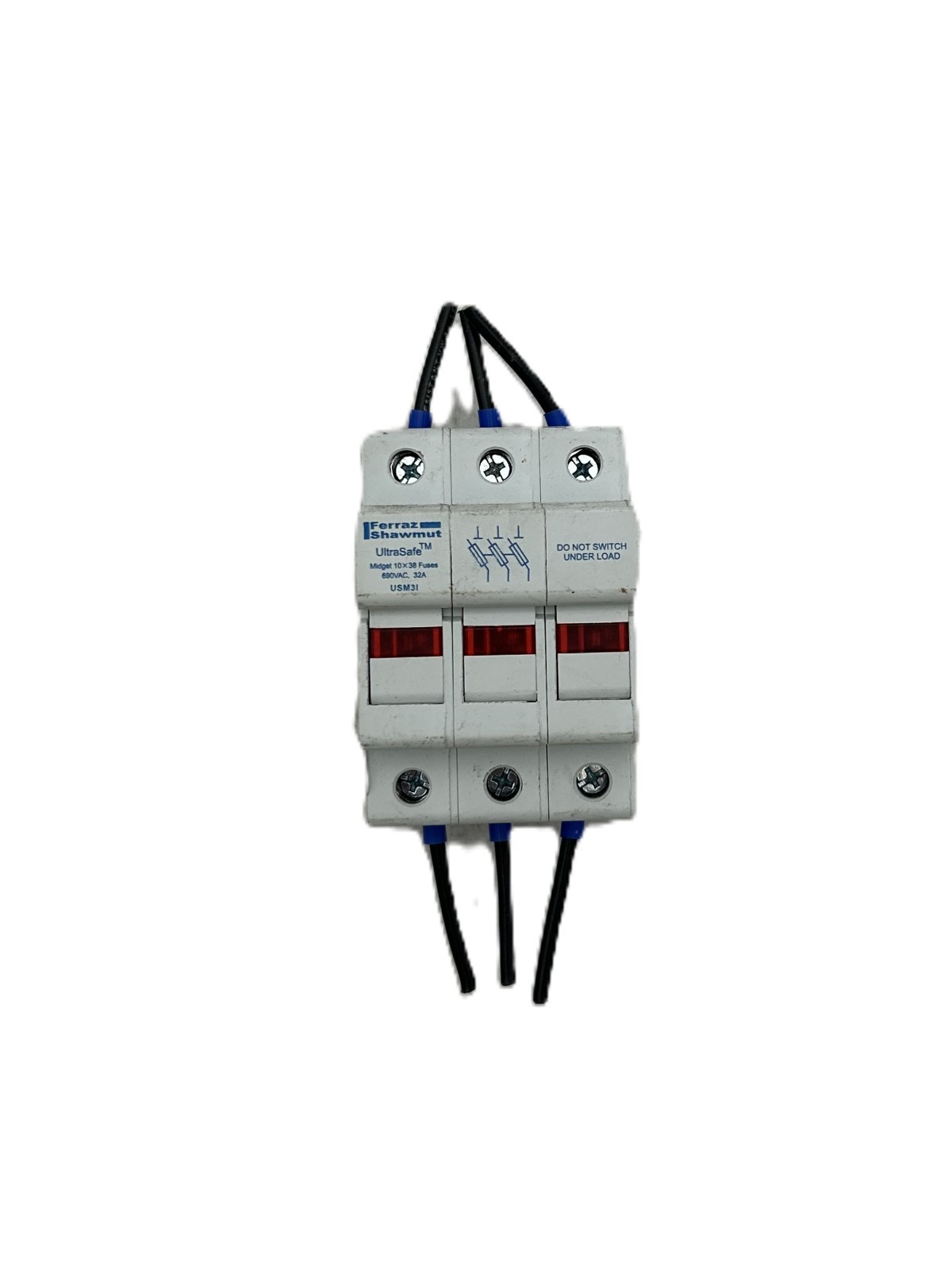 Ferraz Shawmut UltraSafe USM31 Fuse Holder 3-Pole Y219073