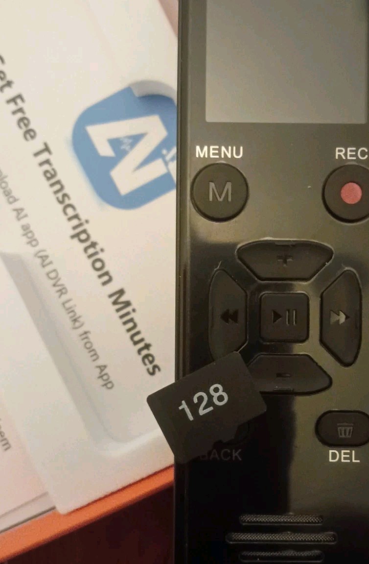 AI Digital Voice Recorder 128GB: AI Transcribe & Summarize Note Taker, Voice Act