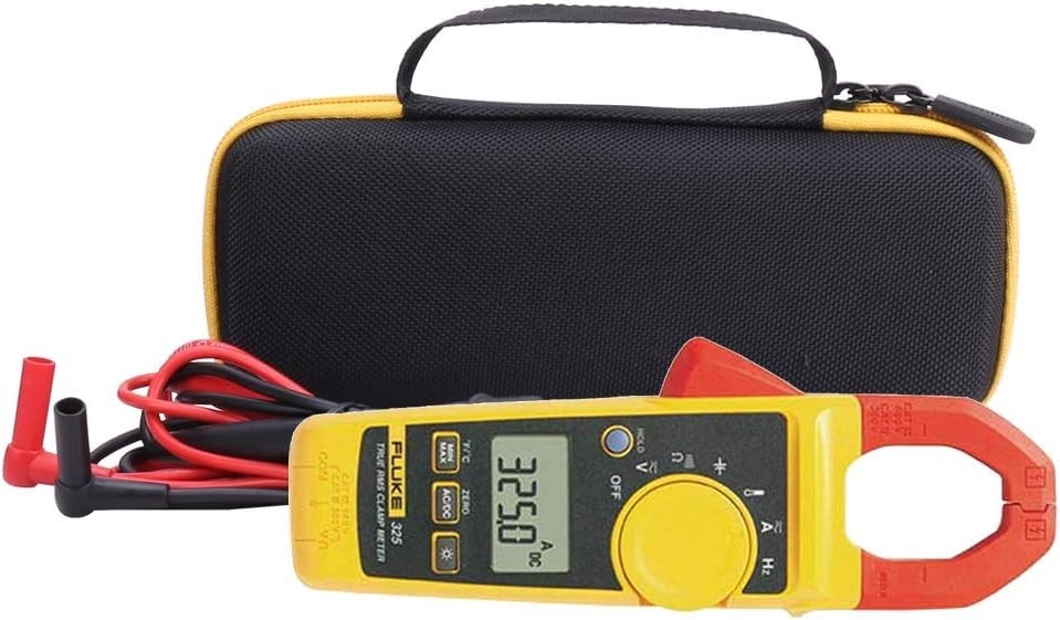 Hard Carrying Case Replacement for Fluke 323/324/325 Clamp Multimeter AC-DC TRMS