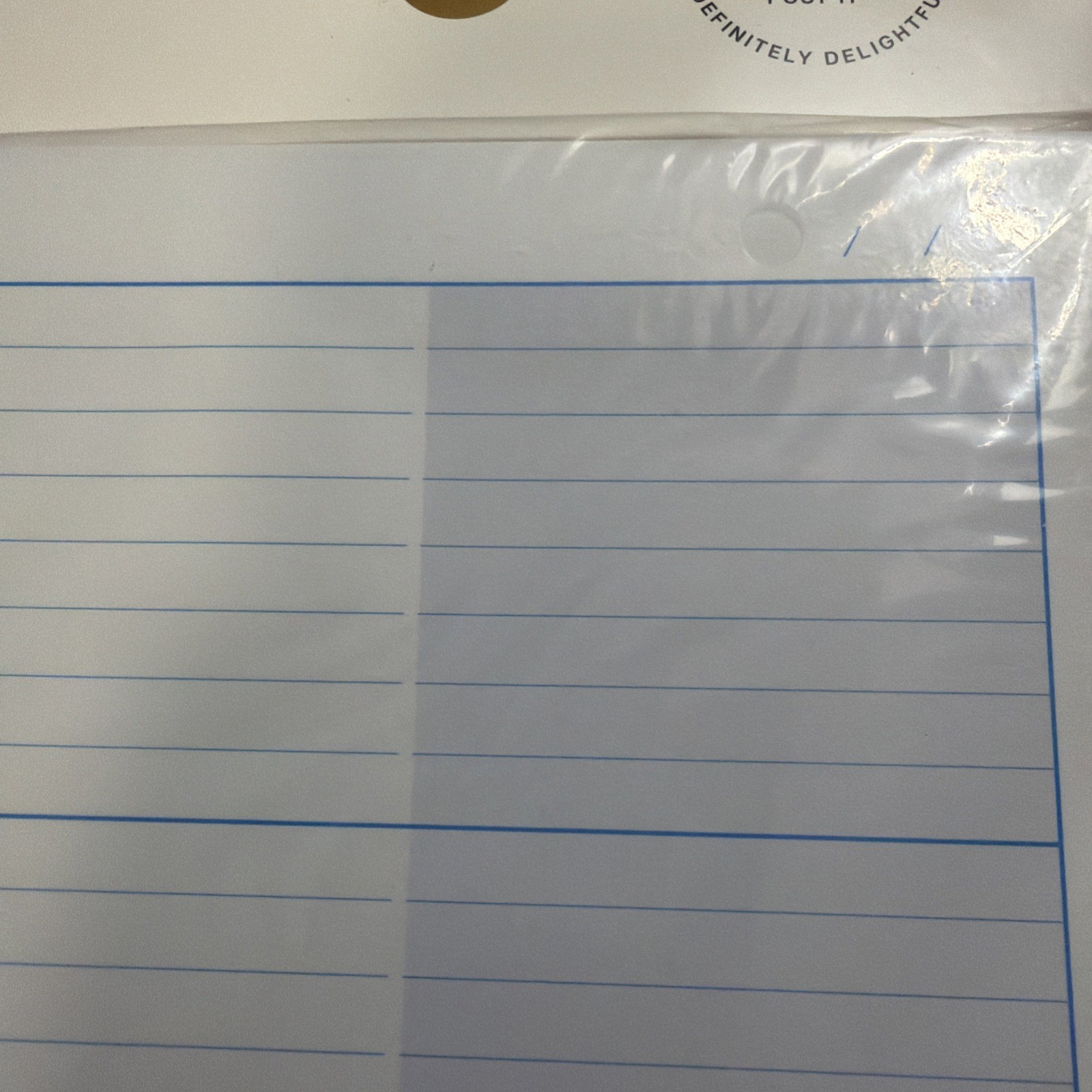 Noted by Post-it 4.9×7.7 Day Am Pm Planning Sticky Notes – 100ct