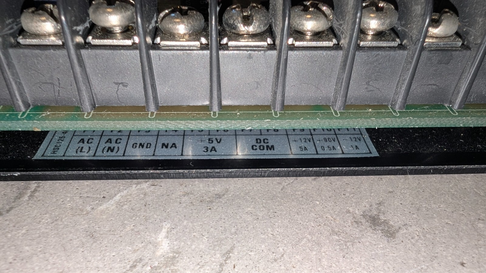 HiTron AC 110-120V to multiple DC outputs converter +5/+12/-12/+90 Open frame