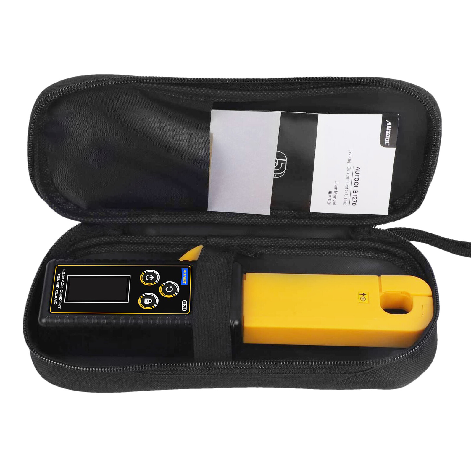 AUTOOL BT270 Handheld Digital Leakage Current Clamp AC DC Low Current Wireless