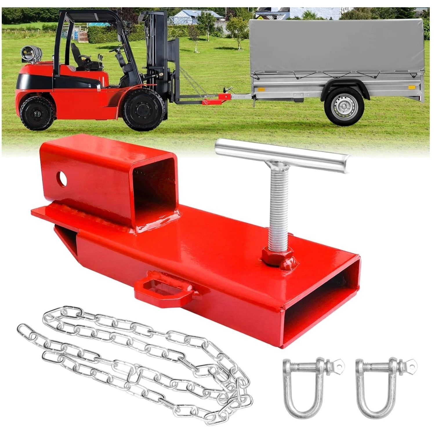Forklift Hitch Attachment for Industrial & Construction