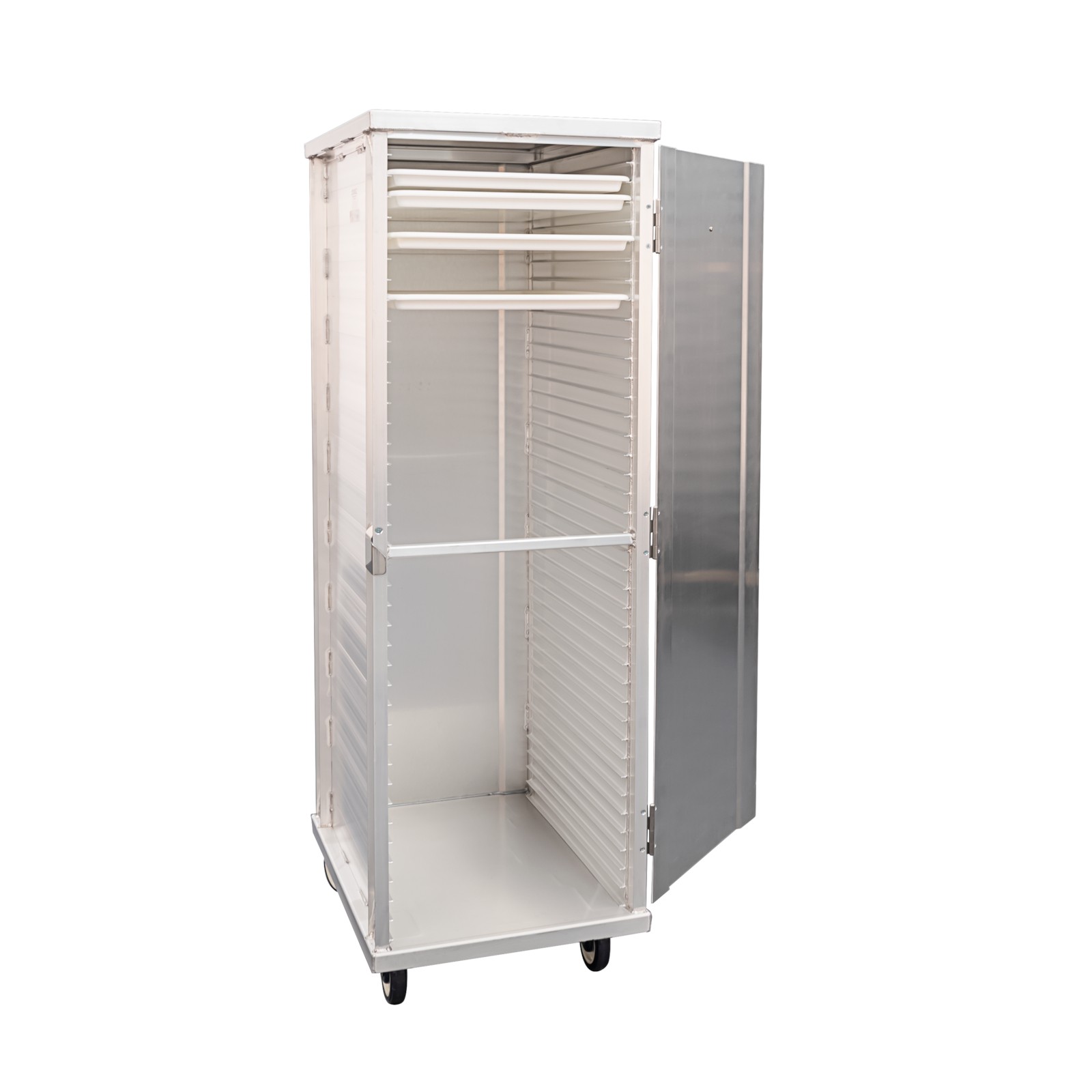 20.875″W x 68″H x 27.625″D Heavy Duty Enclosed Transport Cabinet