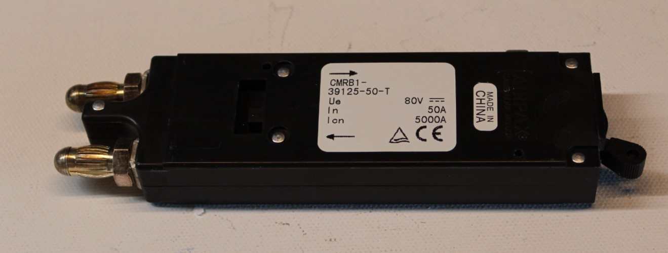 Airpax 50 Amp Circuit Breaker CMRB1-39125-50-T Pluggable