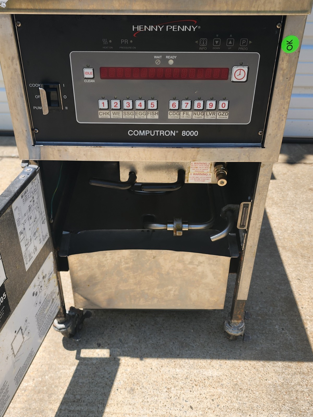 2022 HENNY PENNY PFE500 VELOCITY ELECTRIC PRESSURE FRYER