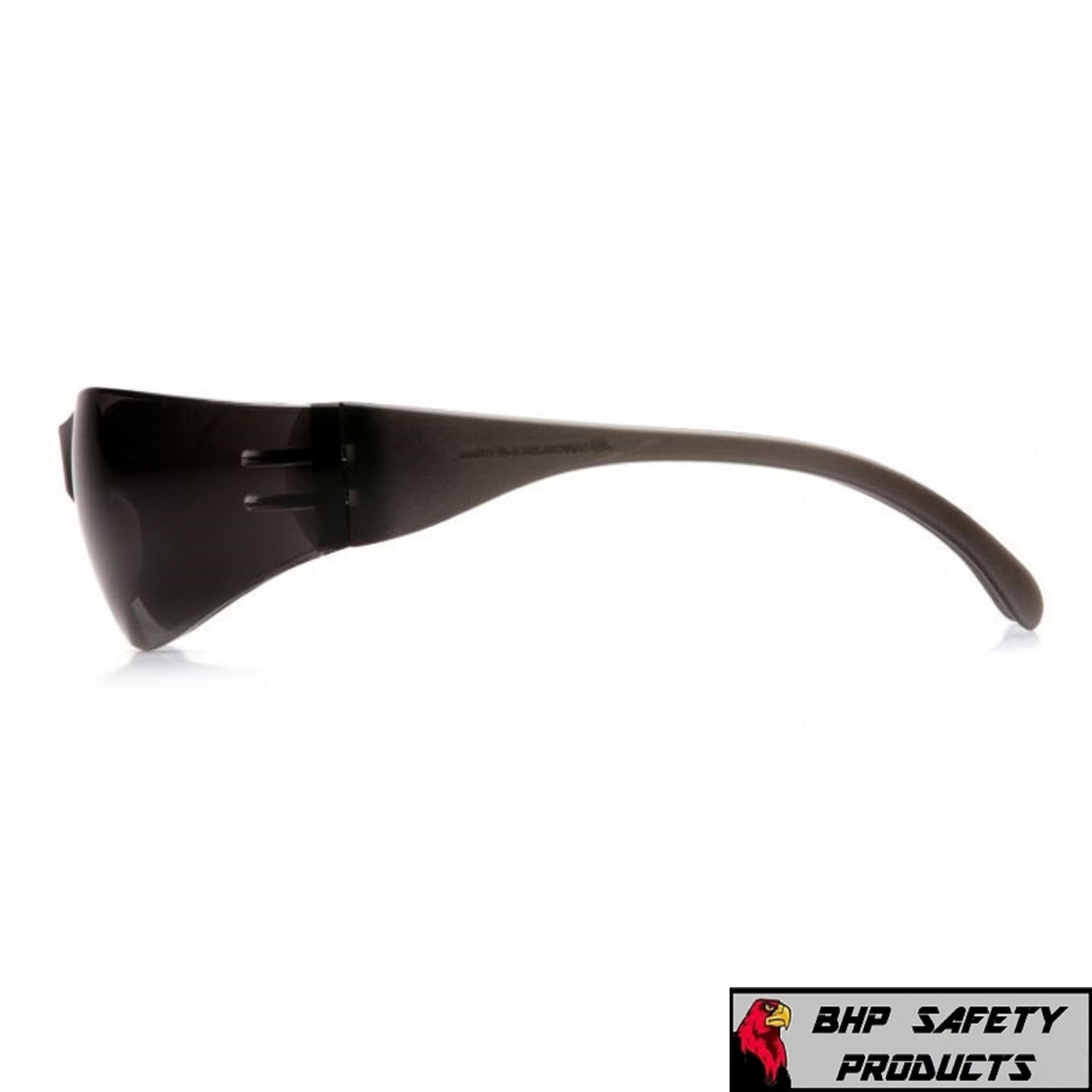 (3 PAIR) PYRAMEX INTRUDER SAFETY GLASSES SMOKE/GRAY LENS WORK EYEWEAR S4120S
